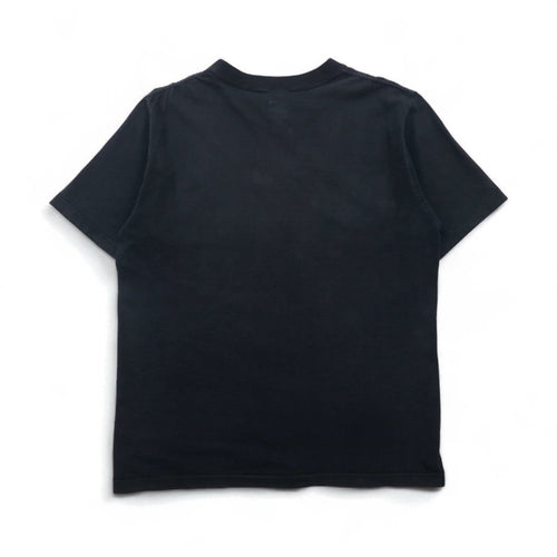 BRU NA BOINNE プリント Tシャツ M ブラック THE END りんご コットン