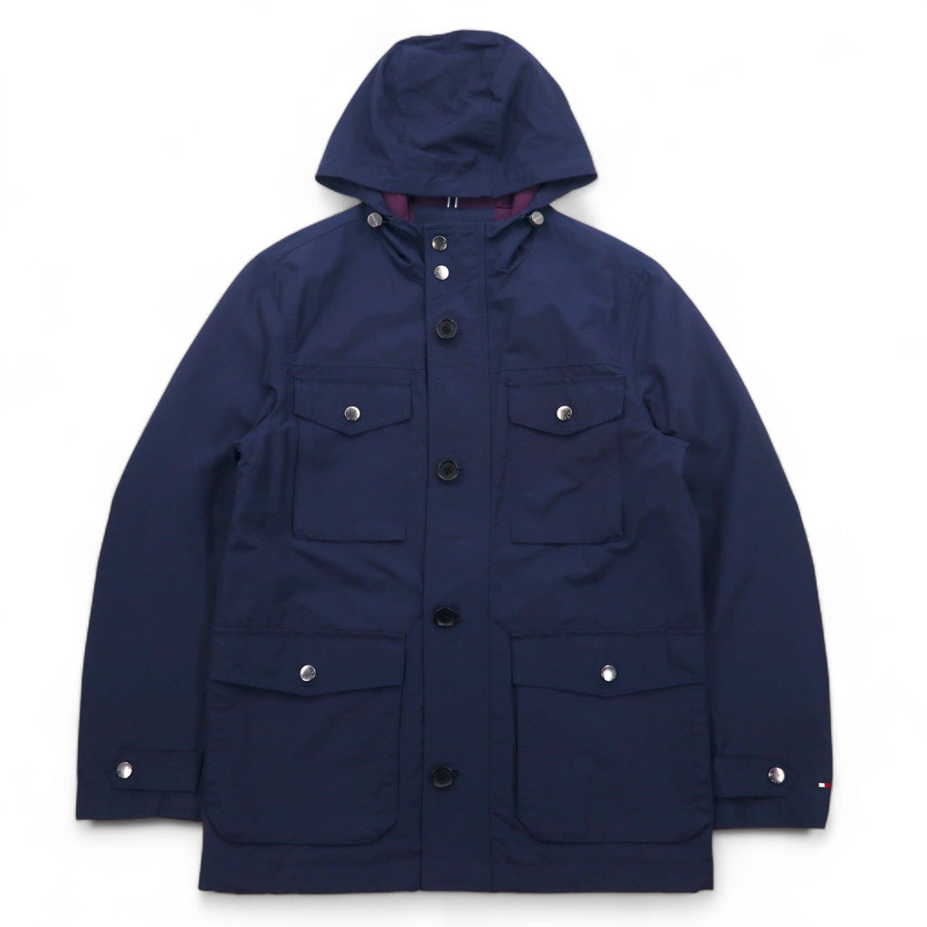 TOMMY HILFIGER 60/40 Cross Field Parka Mountain Parka S Navy Cotton Nylon Drawcord