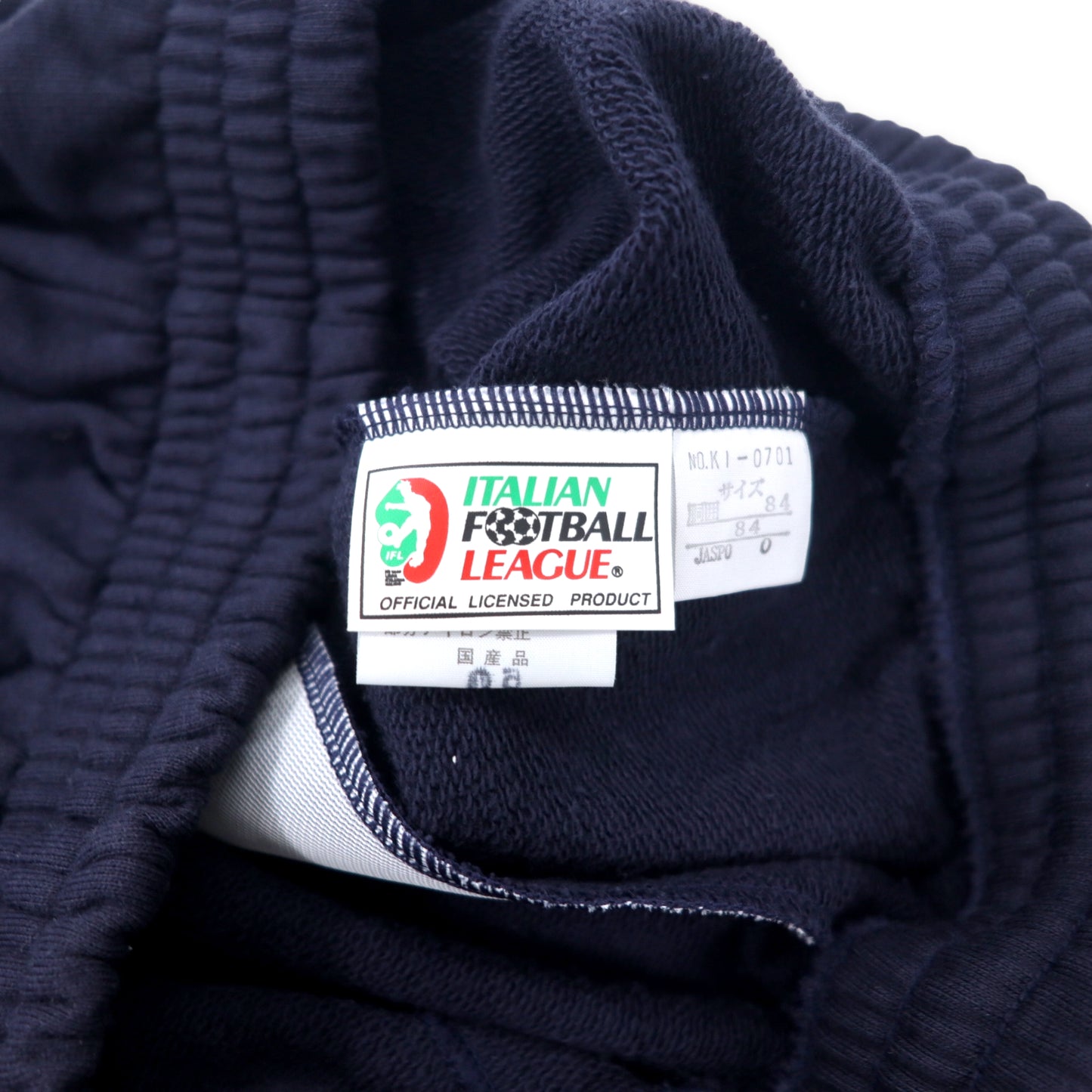 KAPPA 90年代 スウェットパンツ O ネイビー ITALIAN FOOTBALL LEAGE コットン F.C. INTER プリント 日本製 未使用品