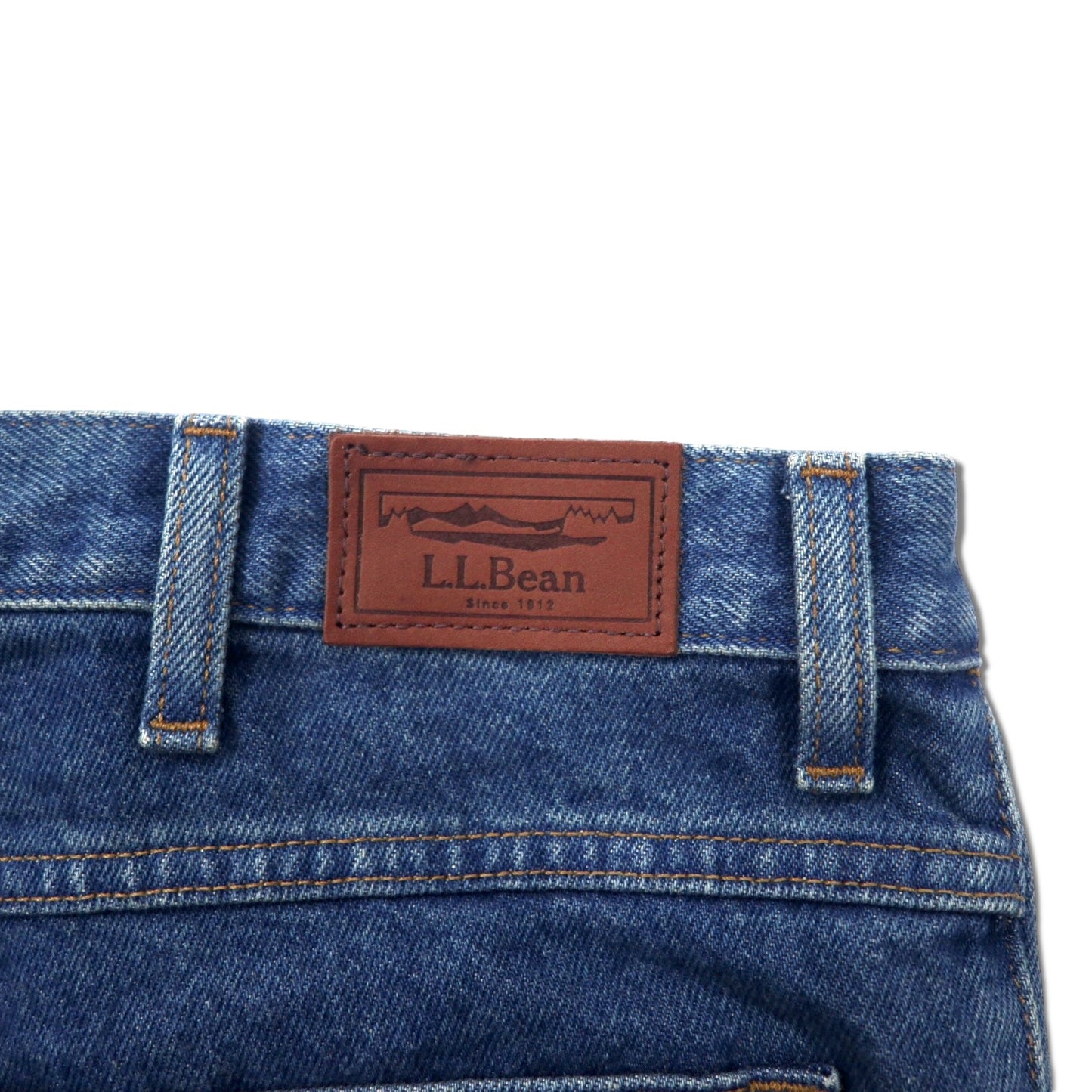 L.L.Bean クラシックフィット テーパード デニムパンツ ダブルエル ジーンズ 36W ブルー コットン Double L Jeans 220626 メキシコ製 未使用品