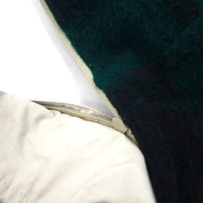 Eddie Bauer 90年代 65/35クロス マウンテンパーカー XL ベージュ フード着脱 ボア裏地 ドローコード