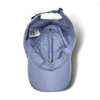 POLO RALPH LAUREN Oxford Baseball Cap, 59cm, Blue Cotton, Small Pony Embroidery, Unused