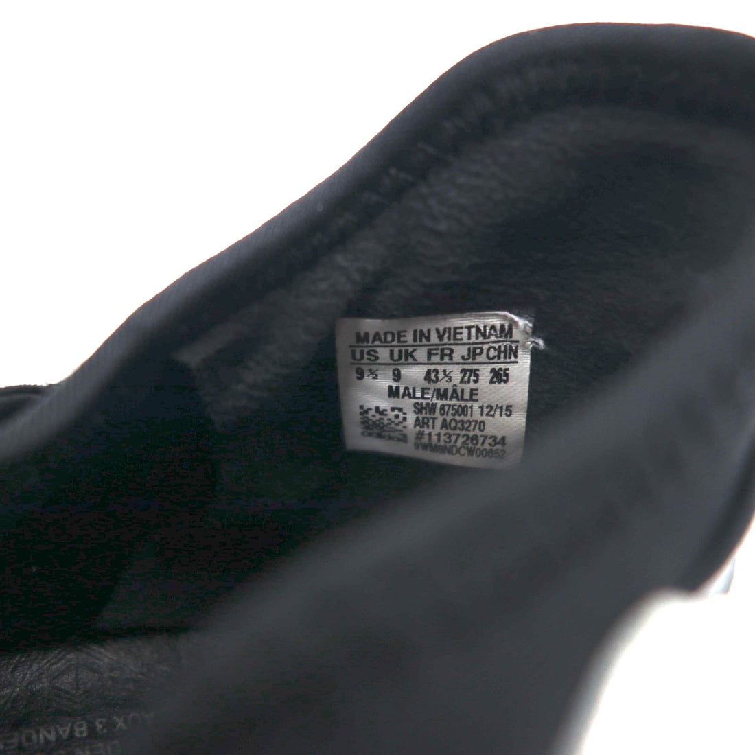 adidas originals × WHITE MOUNTAINEERING sneakers 27.5cm black ZX FLUX PLUS AQ3270