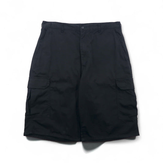 Dickies ショート カーゴパンツ ハーフパンツ L ブラック コットン