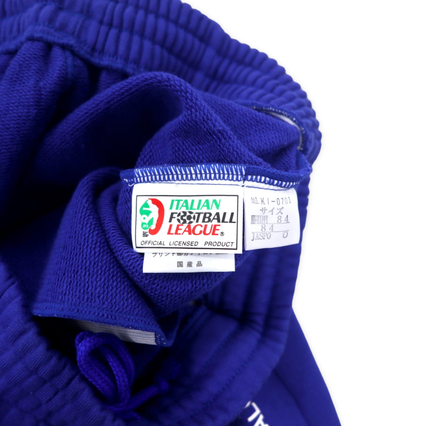 KAPPA 90年代 スウェットパンツ O ブルー ITALIAN FOOTBALL LEAGE コットン F.C. PARMA プリント 日本製 未使用品