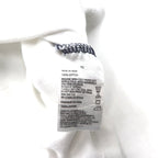 NAUTICA Polo Shirt XL Navy Blue White Cotton Pique One Point Logo Embroidery