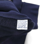 Polo Ralph Lauren 90s Big Pony Embroidered Reverse Weave Zip Hoodie, Navy, Double Zip, Size 2XL