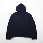 Polo Ralph Lauren 90s Big Pony Embroidered Reverse Weave Zip Hoodie, Navy, Double Zip, Size 2XL