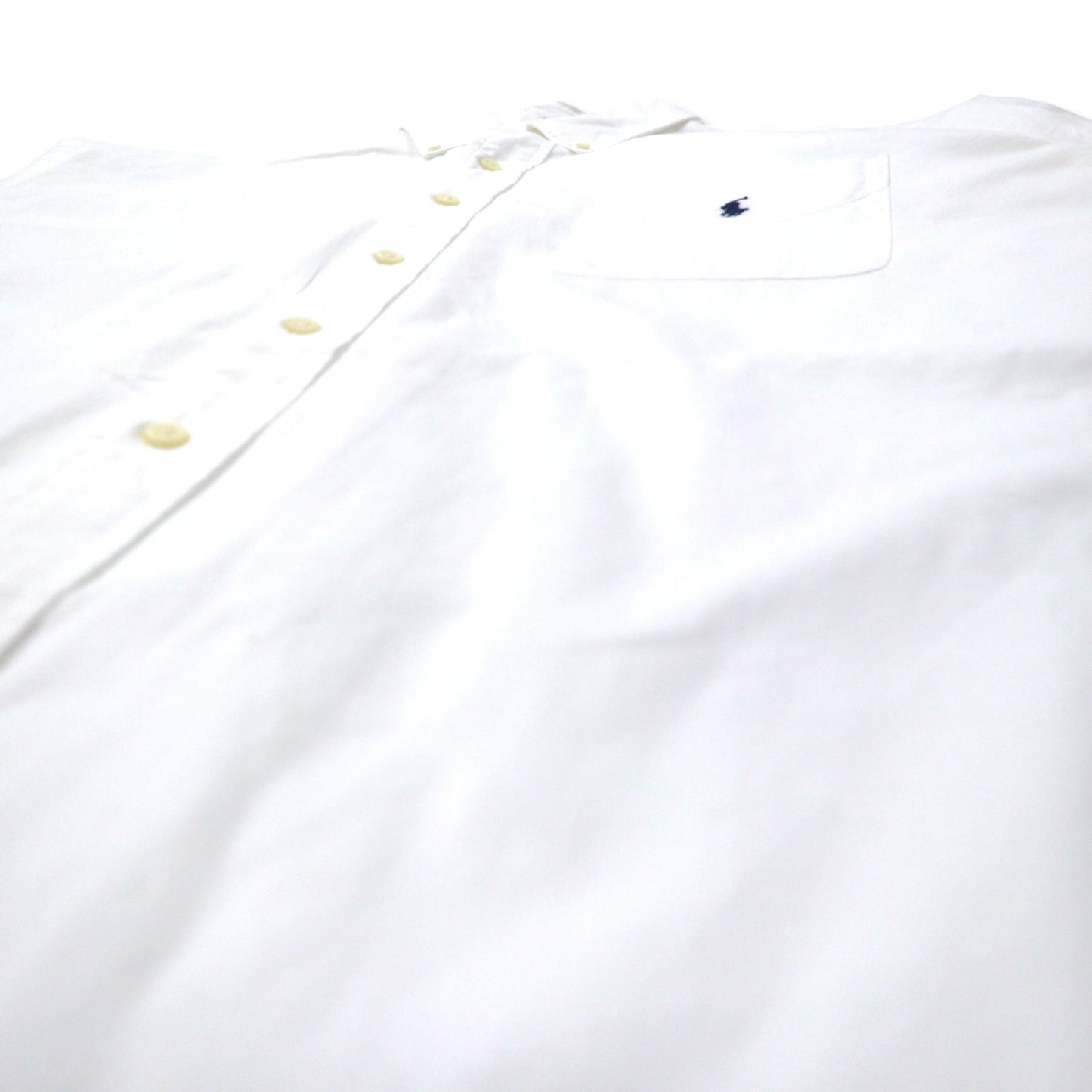 Ralph Lauren オックスフォード ボタンダウンシャツ XXL ホワイト コットン CLASSIC FIT スモールポニー刺繍 ビッグサイズ