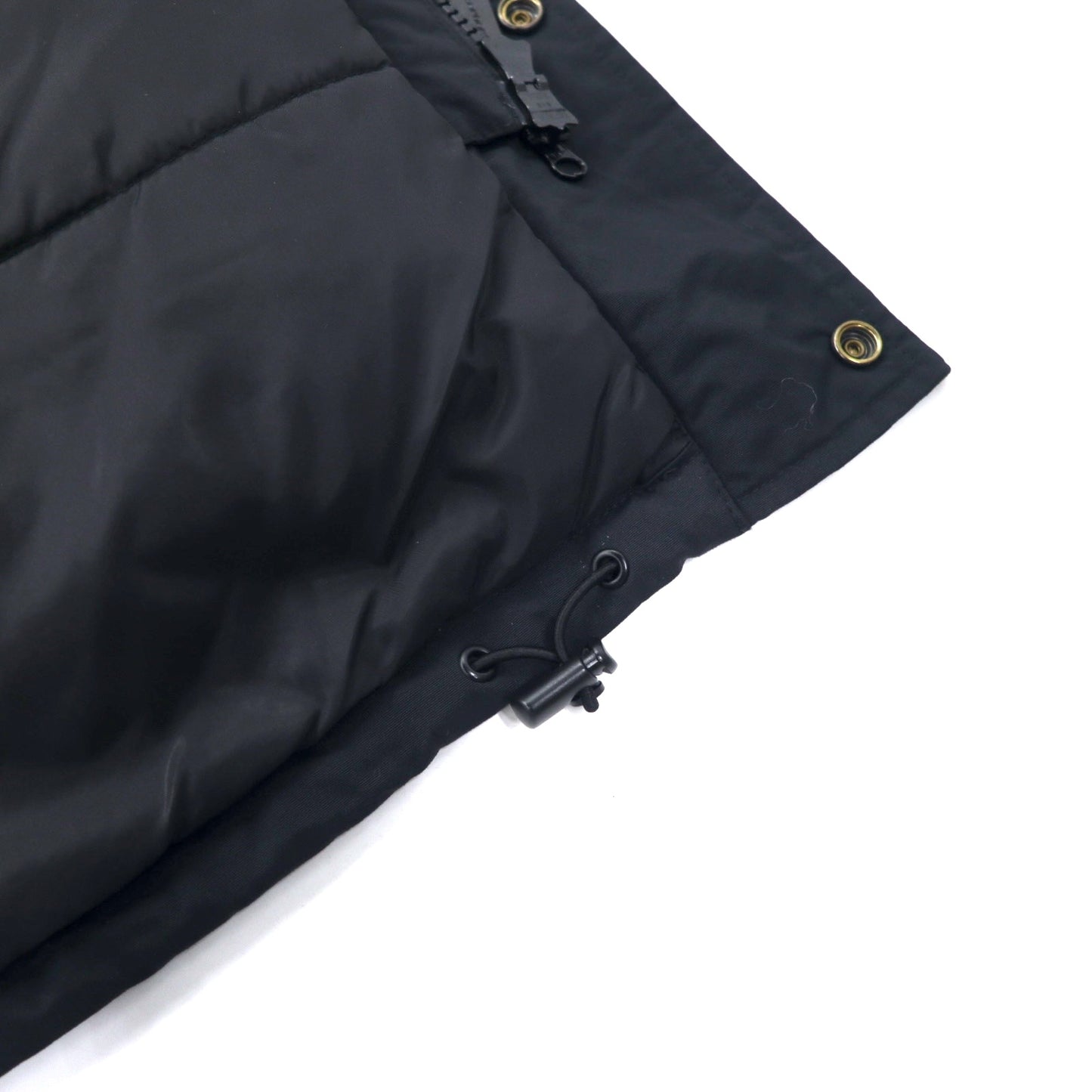 carhartt N-3B ダウンジャケット L ブラック ナイロン 中綿 ファー着脱式 ドローコード ANCHORAGE PARKA