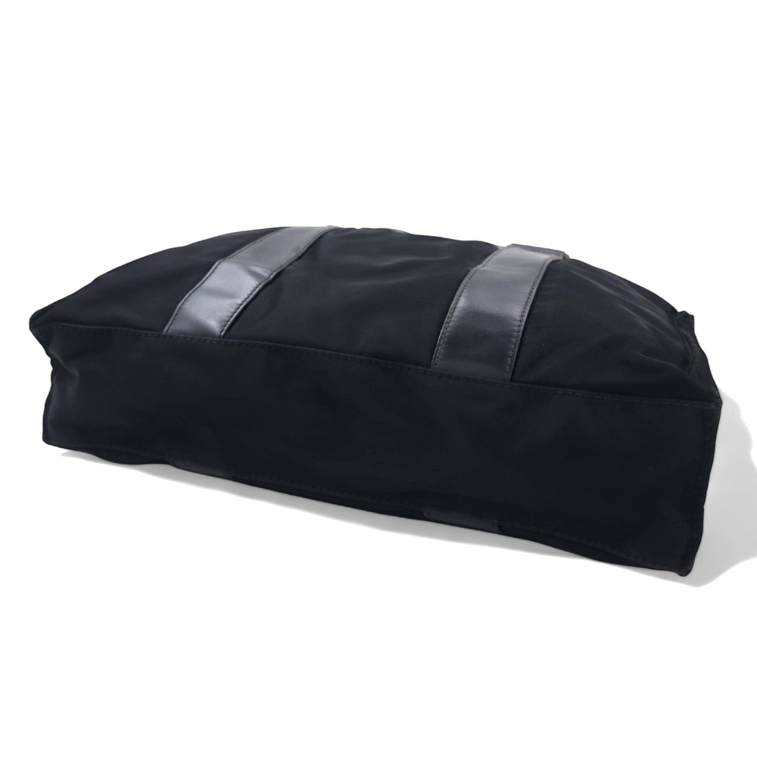 Salvatore Ferragamo Made in Italy Business Bag Handbag Black Nylon DS-245029