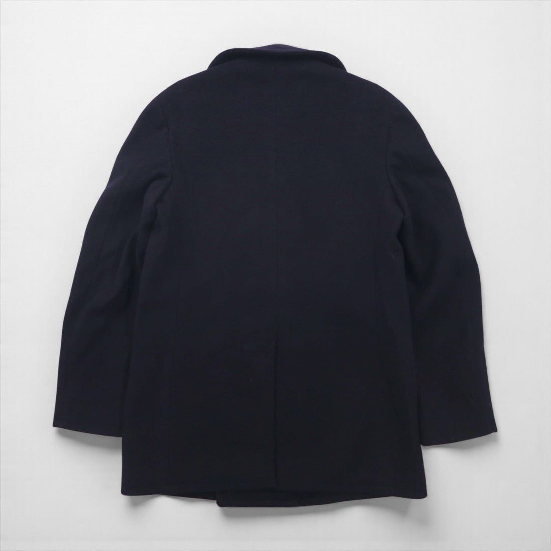US NAVY 60s Vintage Pea Coat ピーコート L ネイビー 米軍 60年代 10ボタン ミリタリー COAT MAN'S WOOL JERSEY