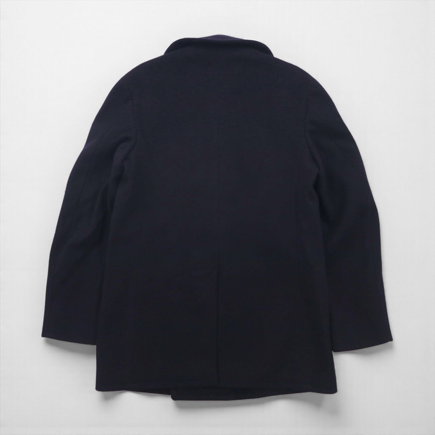 US NAVY 60s Vintage Pea Coat ピーコート L ネイビー 米軍 60年代 10ボタン ミリタリー COAT MAN'S WOOL JERSEY