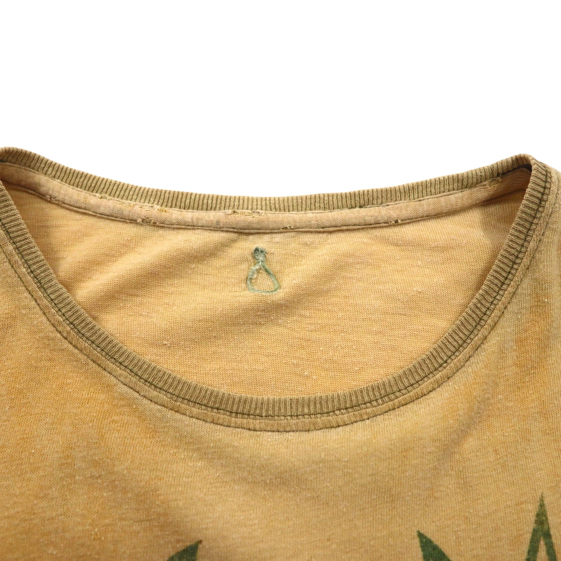 MASH ヘンプ コットン Tシャツ M ベージュ still I prey