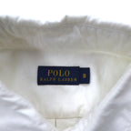 POLO RALPH LAUREN Classic Oxford Shirt, Medium, White Cotton, Embroidered, Chest Pocket