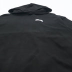 Stussy Drop Shoulder Pullover Hoodie M Black Stock Logo