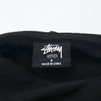 Stussy Drop Shoulder Pullover Hoodie M Black Stock Logo