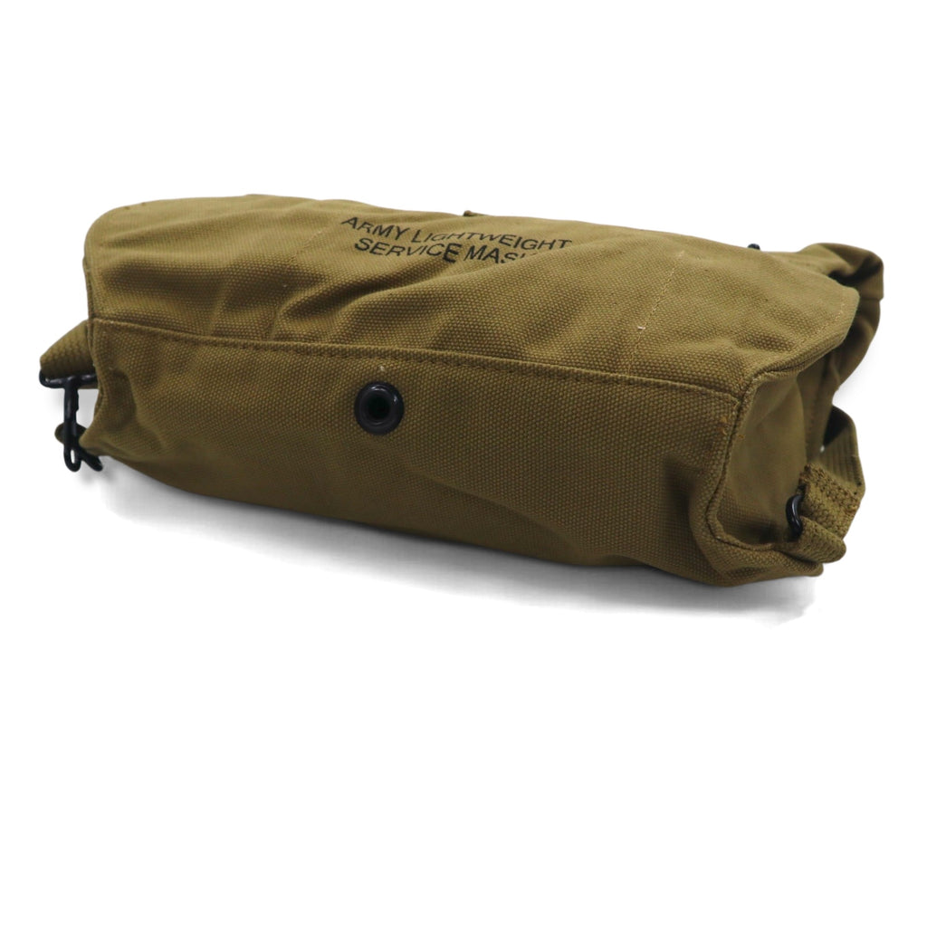 US ARMY WW2 M6 Gas Mask Bag Shoulder Bag Canvas Stencil Military YMCL KY Unused