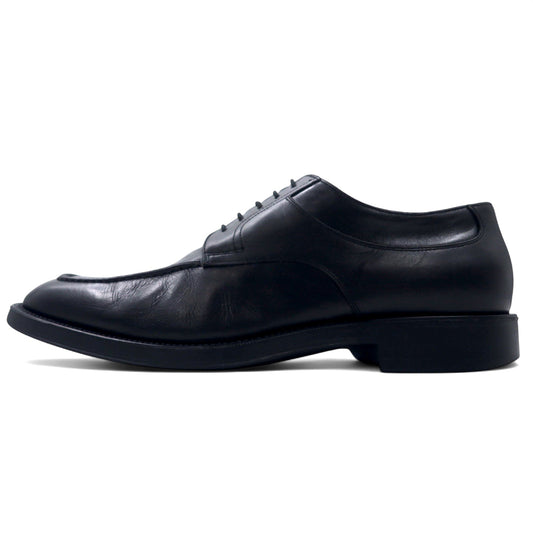 NUVOLA BY Santoni Uチップ モックトゥー ドレスシューズ 27cm ブラック レザー 64124601