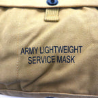 US ARMY WW2 M6 Gas Mask Bag Shoulder Bag Canvas Stencil Military YMCL KY Unused