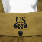 US ARMY WW2 M6 Gas Mask Bag Shoulder Bag Canvas Stencil Military YMCL KY Unused