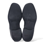 NUVOLA BY Santoni U-tip moc-toe dress shoes, 27cm, black leather, 64124601