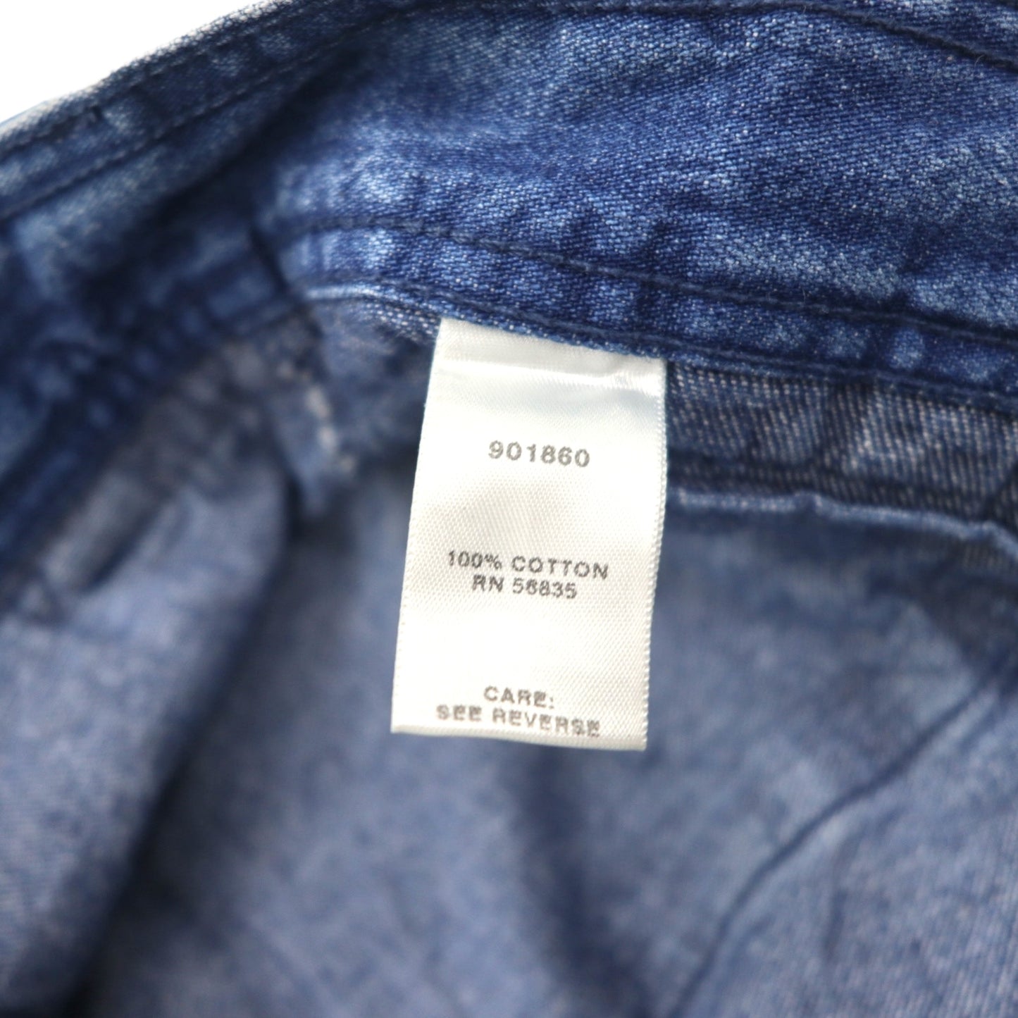 Cabela's デニム ブッシュ ショートパンツ 7-POCKET HIKER ハーフパンツ L インディゴ ブルー フロントポケット