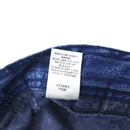 Cabela's デニム ブッシュ ショートパンツ 7-POCKET HIKER ハーフパンツ L インディゴ ブルー フロントポケット