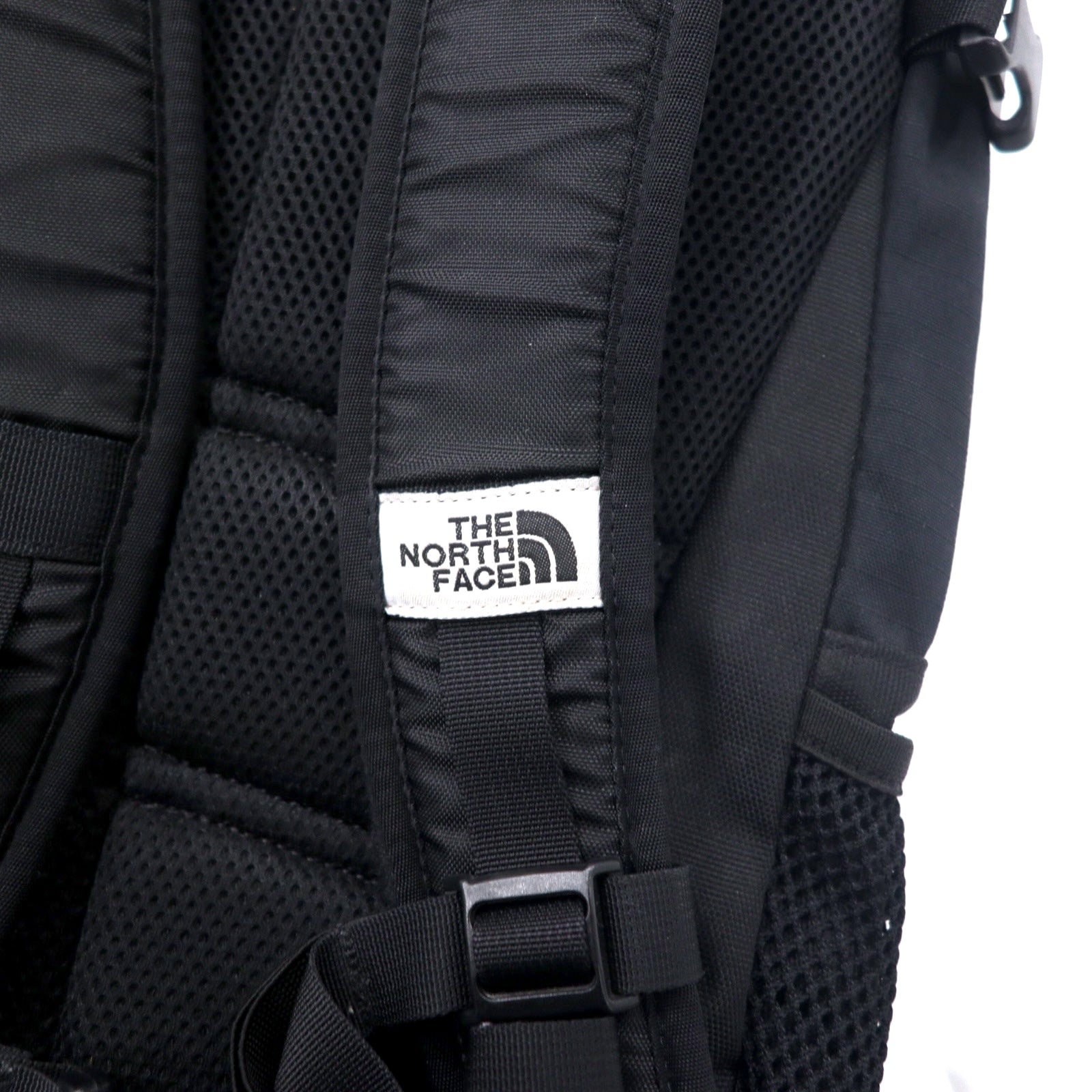 THE NORTH FACE Border Line Backpack Rucksack 30L Black Nylon Logo Embroidery BORDER LINE NM07711A