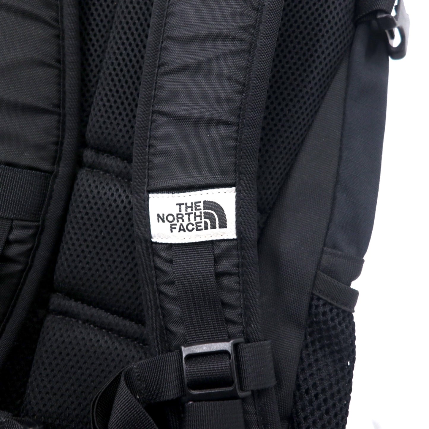 THE NORTH FACE ボーダーライン バックパック リュックサック 30L ブラック ナイロン ロゴ刺繍 BORDER LINE NM07711A