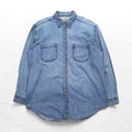 Levi's RED TAB 90s denim shirt L indigo blue metal buttons big size