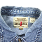 Levi's RED TAB 90s denim shirt L indigo blue metal buttons big size