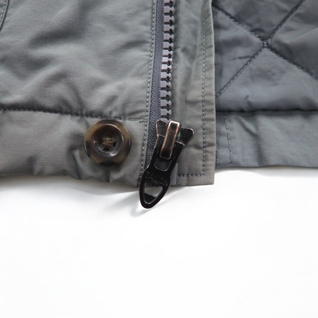 POLO RALPH LAUREN M-65 Field Jacket Military Jacket L Gray Logo Patch