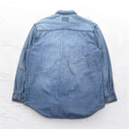 Levi's RED TAB 90s denim shirt L indigo blue metal buttons big size