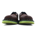Dr. Martens 3-hole dress shoes, 27cm, brown leather, plain toe, 27161