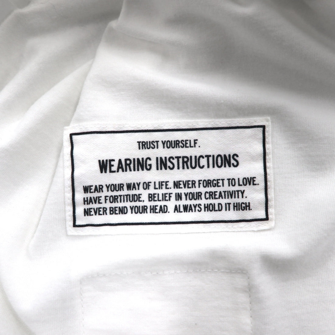 MAISON MIHARA YASUHIRO GONGON Pocket T-shirt with Foods Print, Potato Print, White, Size L, Made in Japan