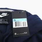 NIKE Pullover Hoodie M Navy JUST DO IT HOODIE 928717-451 Made in Pakistan Unused