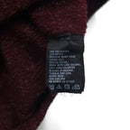 NAUTICA Half-Zip Pullover Fleece Jacket, XL, Bordeaux, Side Zip Pockets, Pile, Stand Collar