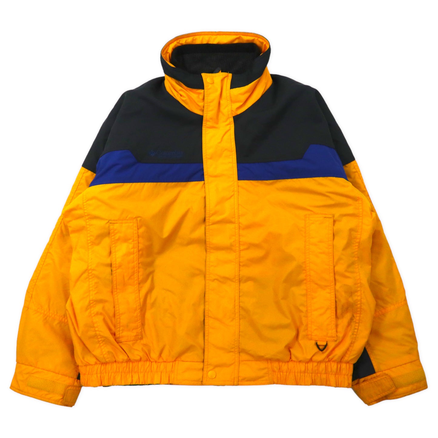 Columbia 90's 3WAY Mountain Jacket XL Yellow Nylon Fleece Liner ...