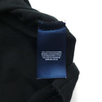 Polo by Ralph Lauren 90s PRL Club Embroidered Polo Shirt, Size M, Black, Pique, Double Pony Emblem