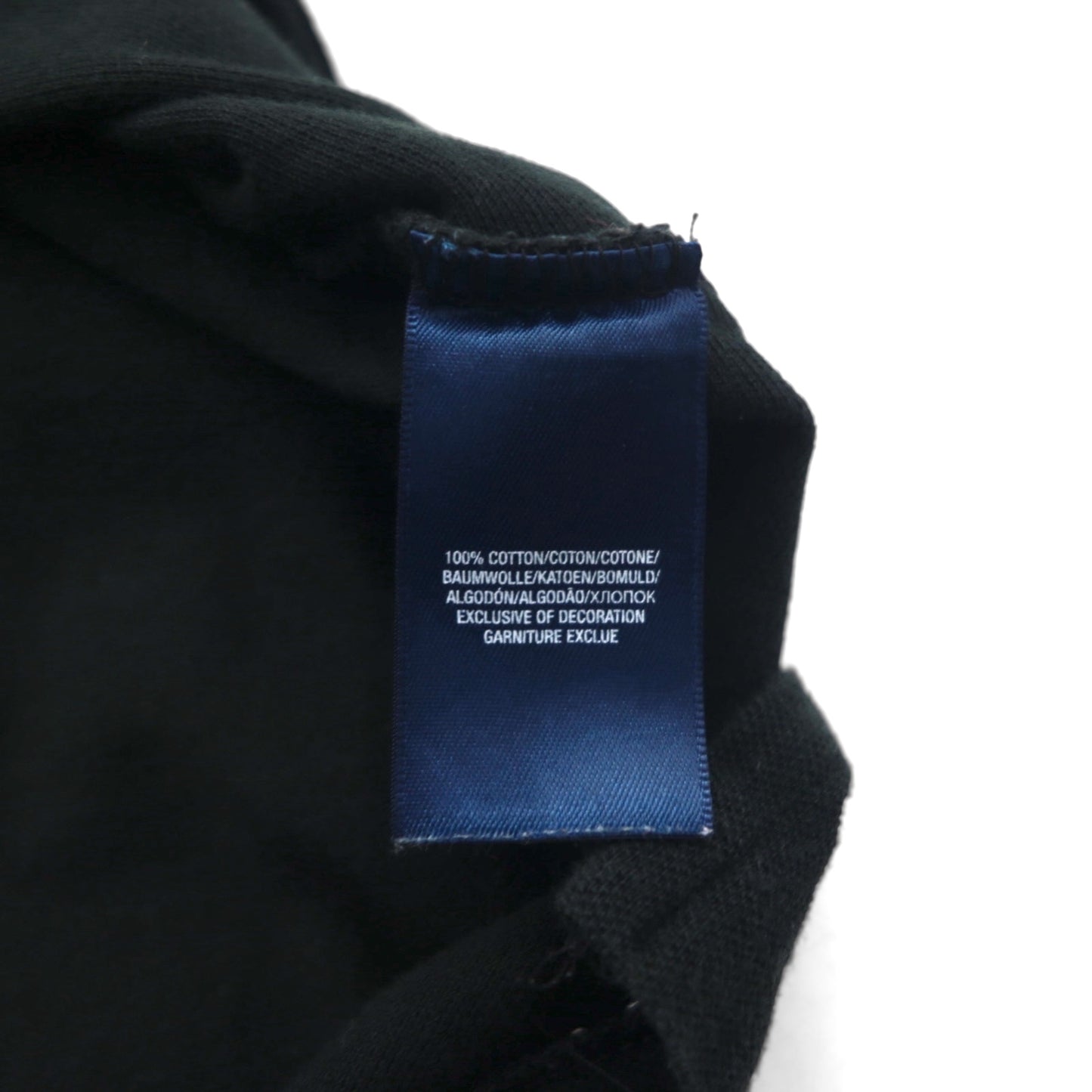 Polo by Ralph Lauren 90s PRL Club Embroidered Polo Shirt, Size M, Black, Pique, Double Pony Emblem