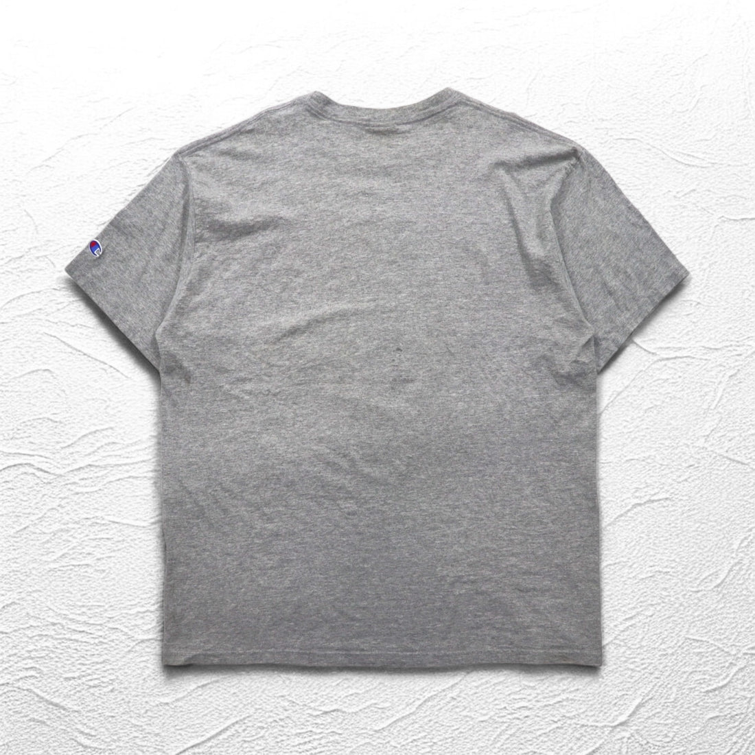 Champion 00年代 カレッジ プリント Tシャツ 2XL グレー SEU アーチロゴ ビッグサイズ ホンジュラス製