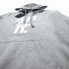NIKE Pullover Hoodie M Grey JUST DO IT HOODIE 928717-063 Made in Pakistan Unused