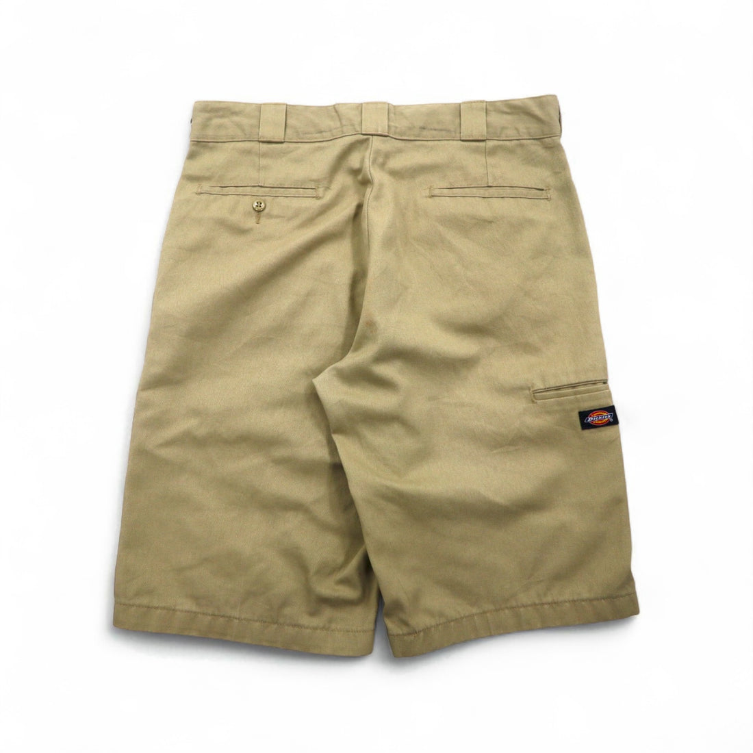Dickies Relaxed Fit T/C Twill Short Work Pants, Size L, Beige, WR640, Made in Mexico