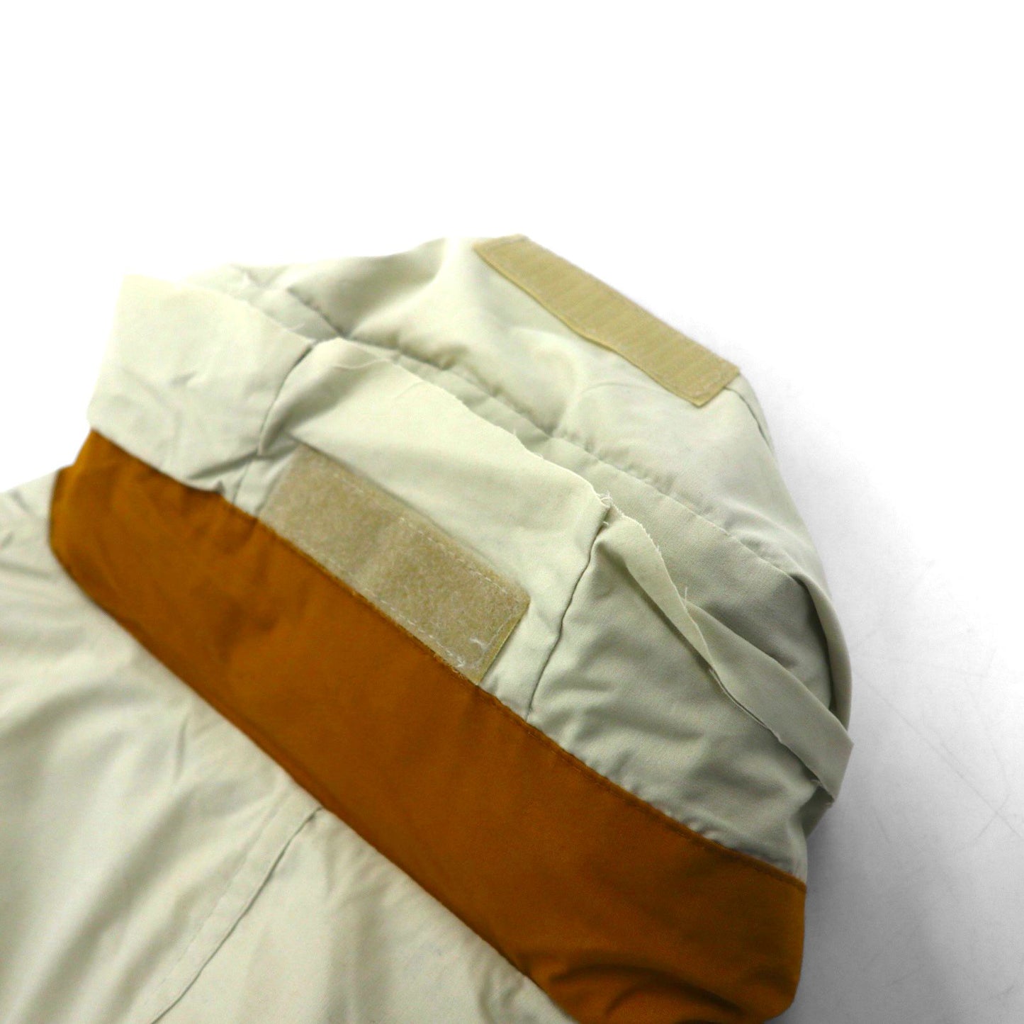 LONDON FOG 90s 65/35 Cross Stand Collar Down Jacket, Size 2XL, Beige, Drawcord