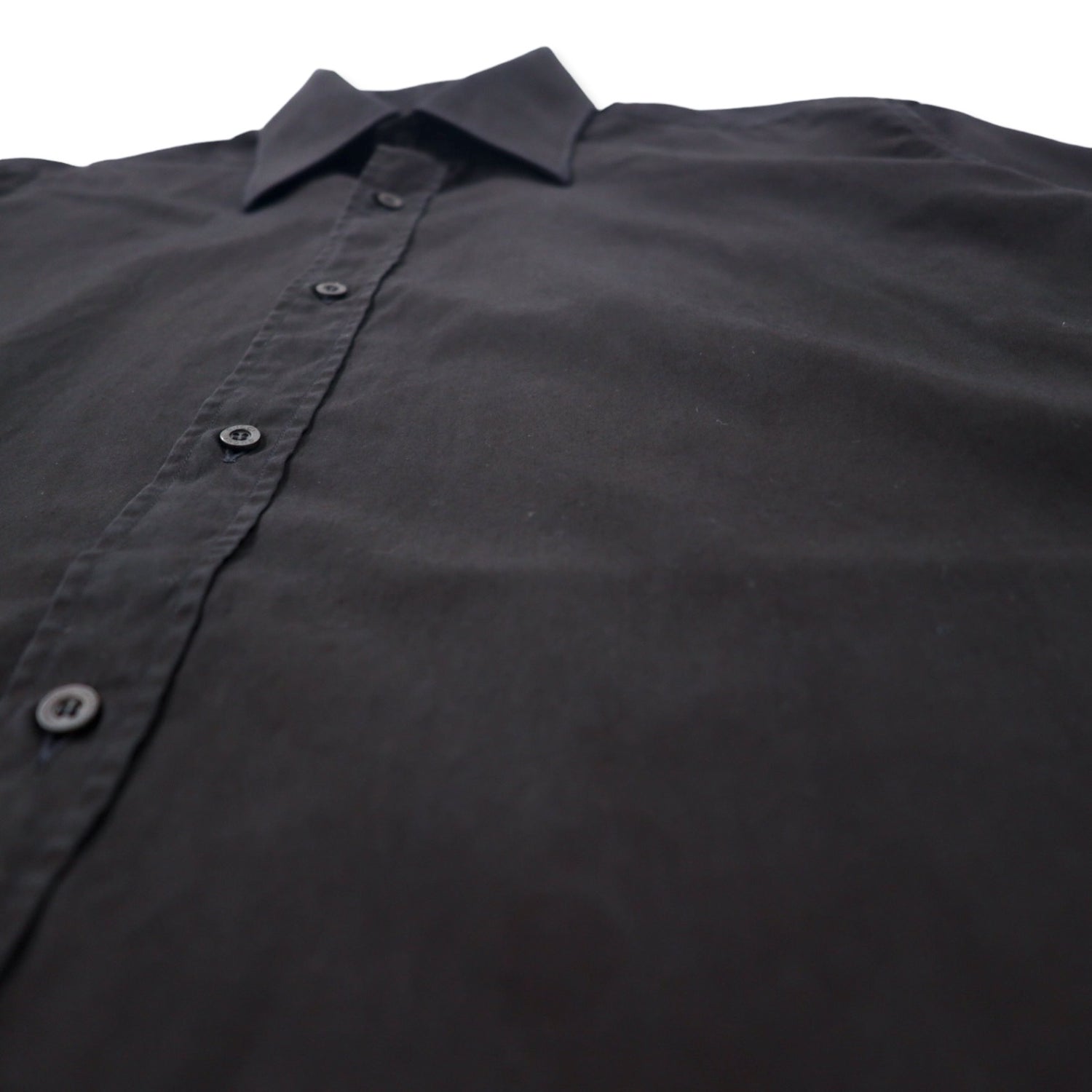 GUCCI イタリア製 ドレスシャツ 41 ブラック コットン – 日本然リトテ