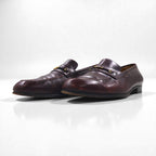 Salvatore Ferragamo Horsebit Loafers, Size 27.5cm, Leather Moccasins, 4505 220, Made in Italy