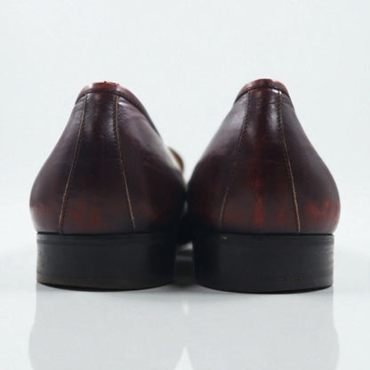 Salvatore Ferragamo Horsebit Loafers, Size 27.5cm, Leather Moccasins, 4505 220, Made in Italy