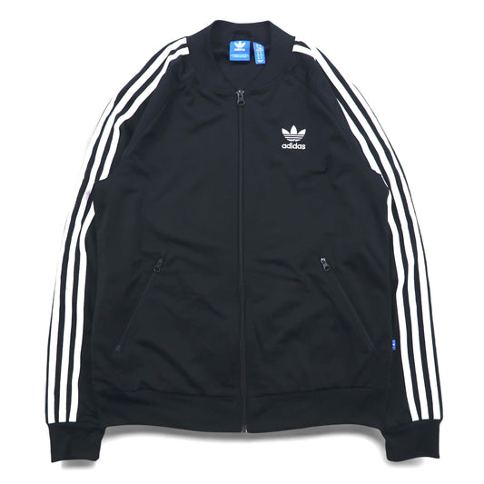 adidas originals スーパースター トラックジャケット ジャージ ATP型 2XOT ブラック トレフォイルロゴ 3ストライプ BK5931