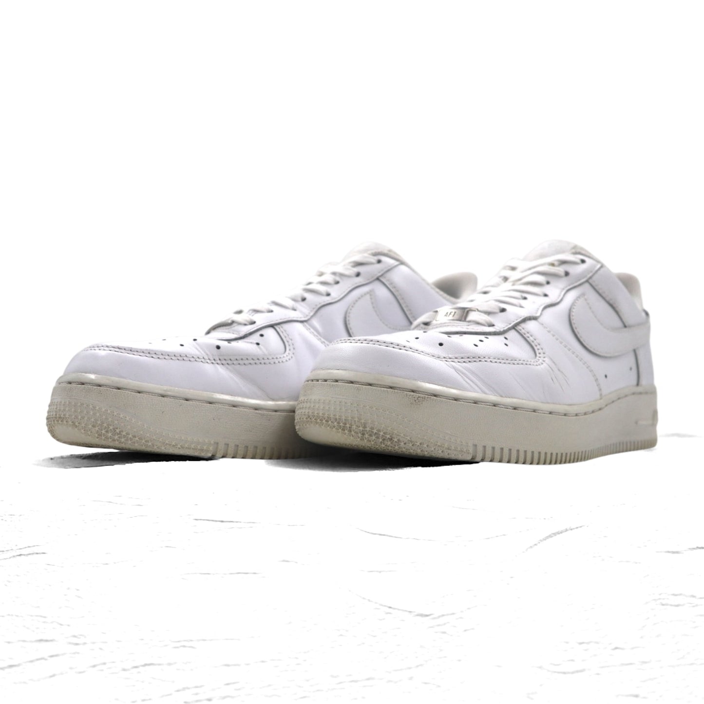 NIKE エアフォース Air Force 1 '07 スニーカー 27cm ホワイト レザー 315122-111
